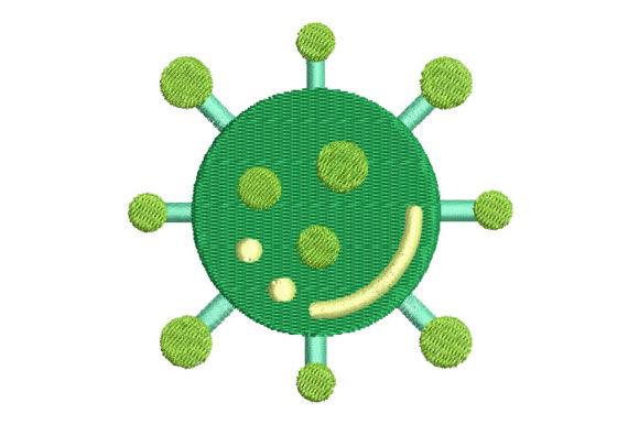 A Designer’s Review: The Coronavirus Embroidery Design