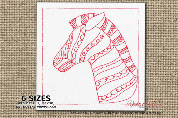 A Detailed Review of Zentangle Stylized Zebra Head