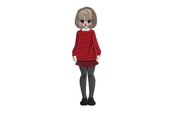 Anime-style Girl Embroidery Review: Cute Design Put to the Test