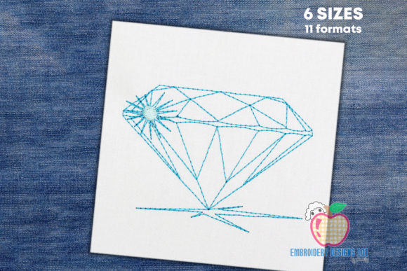 Blue Diamond Line Art: A Designer's Craft Fair Review