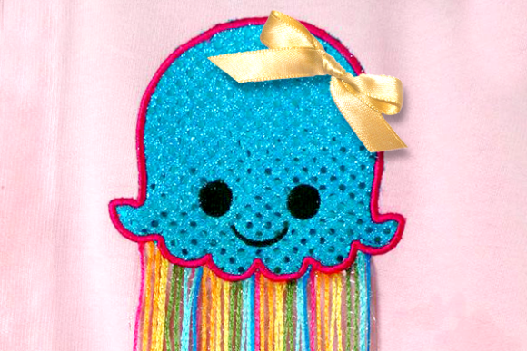 Cartoon Jellyfish Embroidery: A Fun Stitch Test