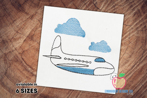 Cute Airplane in the Sky: A Designer’s Embroidery Review