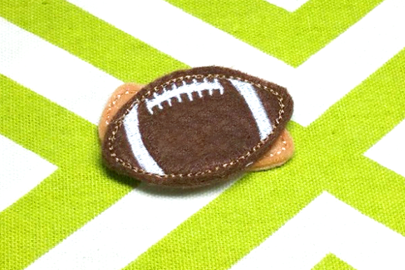 Football Feltie ITH: Designer Review for Seasonal Sales