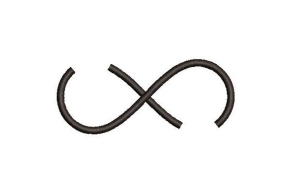 Infinity Symbol Frame: Perfect Friendship Embroidery for Seasonal Gifts