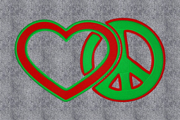 Love and Peace Embroidery Design Review