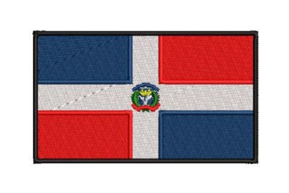Reviewing the Dominican Republic Flag Embroidery Design