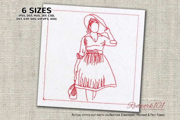 Vintage Woman Embroidery: A Designer Review for Boutique Apparel